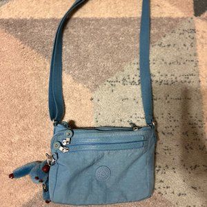 Light Blue Kipling Crossbody LIKE NEW